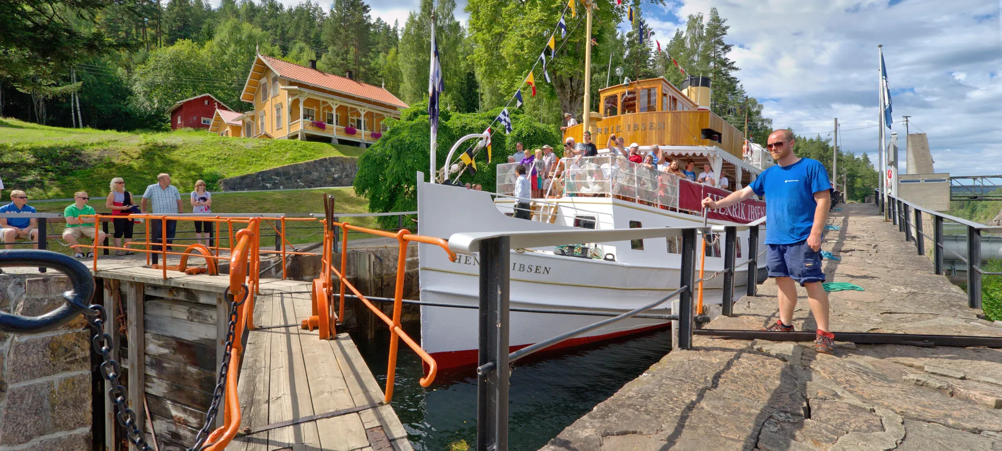 Half day trip morning: Skien-Lunde-Skien